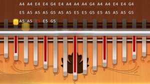 Песенка Куклы из Игры в кальмара на Калимбе.