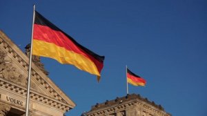 Berlin Reichstag German Flag - Free HD Video Footage