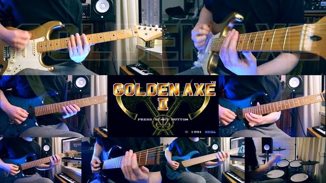 Golden Axe II - Castle Gates/Intro - Multi-instrumental Cover смотреть онлайн