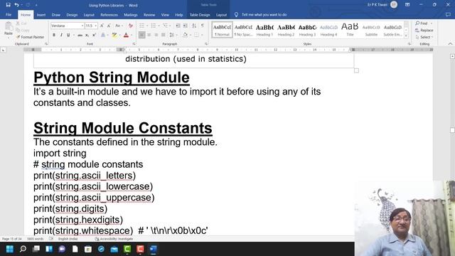 Python Libraries | CBSE | Modules | math | 11 & 12 | Board Exam | random | String | PKSir | Exam202
