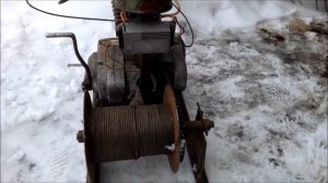 МотоЛебёдка Своими Руками