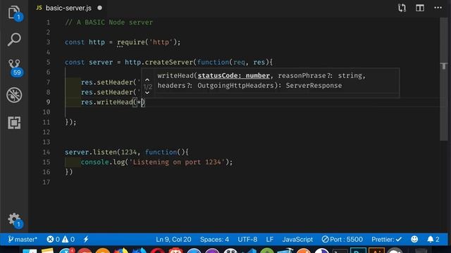Build a Basic Web Server with Node JS смотреть онлайн