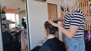 Стрижка боб, каре,  так могут называть ее клиенты, а для мастеров это сочетание