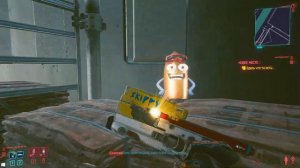 ❄️Где найти говорящий пистолет который стреляет по головам Скиппи Киберпанк 2077 Cyberpunk ☠️ Skipp