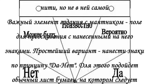 Гадания по маятнику, как узнать судьбу смотреть онлайн