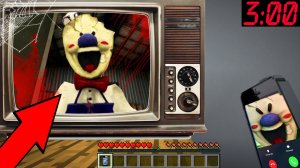 НИКОГДА НЕ ЗВОНИ В 3 ЧАСА НОЧИ МОРОЖЕНЩИКУ ICE SCREAM В ТЕЛЕВИЗОРЕ МАЙНКРАФТ !