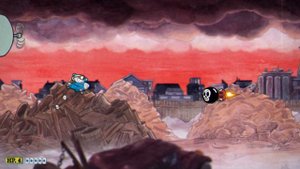 Cuphead. 20-свинг на свалке