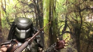 PREY:PREDATOR(JUNGLE HUNTER) VS PREDATOR(CITY HUNTER) 【STOP MOTION】【HOT TOYS 】