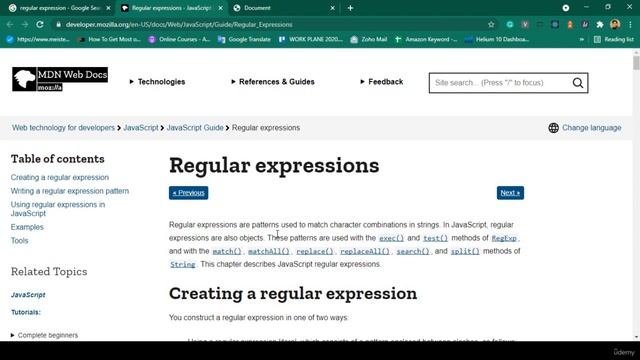 JavaScript Full Stack Developer COURSE: What is Regular Expression and why is it useful