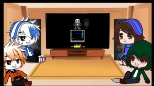 Реакция на "Bad time trio but I want to die" (Gacha Club)