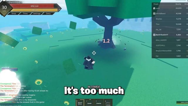 Becoming CROCODILE in 24 Hours | Roblox One Piece (Fruit Battlegrounds) смотреть онлайн