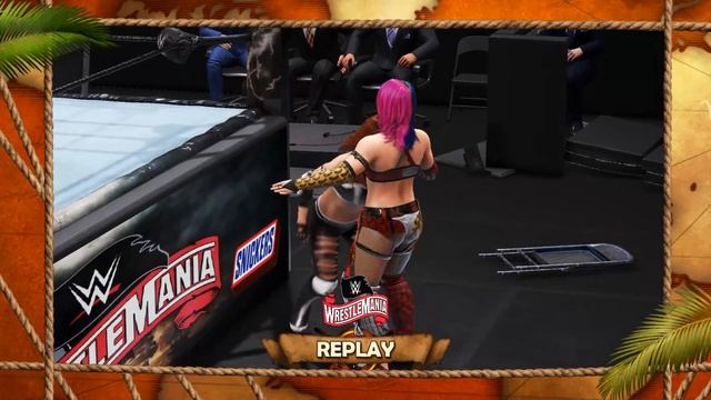 WWE 2K20: Asuka (barefoot) vs Kairi Sane 2, women's wrestling смотреть онлайн