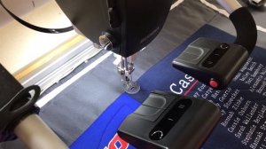 T-Shirt Quilting on a bernina q24 frame