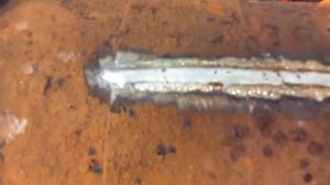 Как запаять трещину в блоке