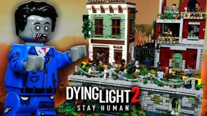 LEGO Самоделка ГОРОД ЗОМБИ - Dying Light 2: Stay Human / Зомби Апокалипсис