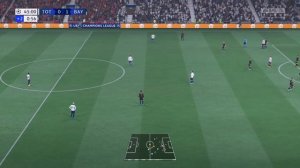 FIFA 22 PS4-Tottenham Hotspurs vs Bayern Munich-UFEA Champions League