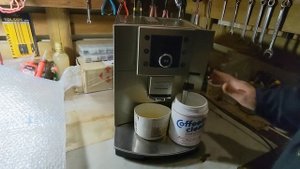 Очистка от накипи, кофемашина Delonghi Perfecta / Descaling, Delonghi Perfecta coffee machine