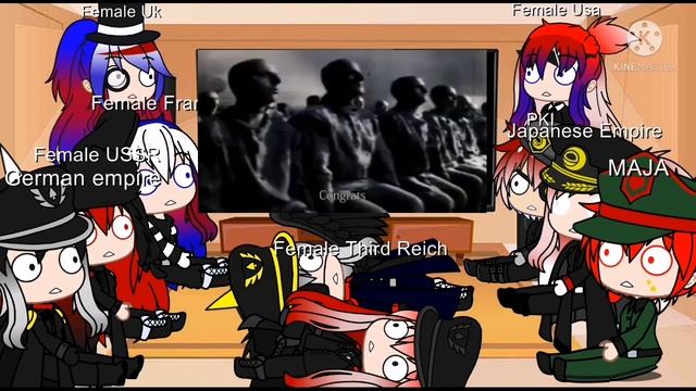 Countryhumans react to Tank Fish Roblox WW1Trench Experience смотреть онлайн