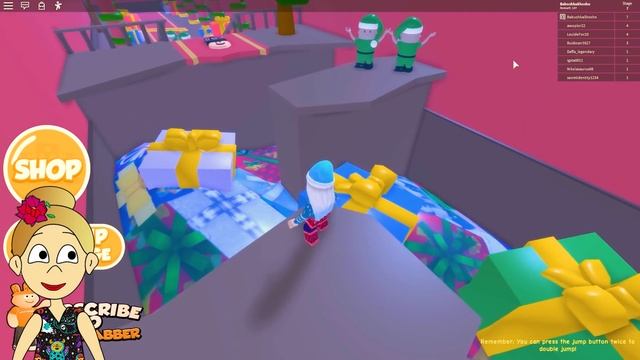 РОБЛОКС  РОЖДЕСТВО ?? ПРИКЛЮЧЕНИЯ продолжаются ? Бабушка Шошо игры  / A Christmas Adventure Obby!