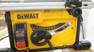 Подробный обзор DEWALT DWE7485 QS.  Сравнение с Bosch GTS 635 216.
