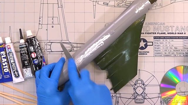 FineScale Modeler: How to fill gaps and seams with putty on plastic scale models смотреть онлайн