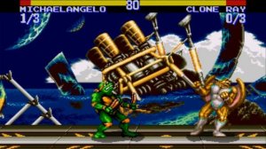 TMNT: Tournament Fighters (Sega\Genesis\Mega Drive)-Полное прохождение (За Майки).