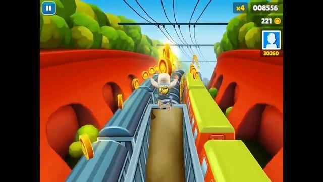 Игра Мультик для детей "Сабвей Сёрферы/Subway Surfers" (Gameplay) - Часть 4 смотреть онлайн