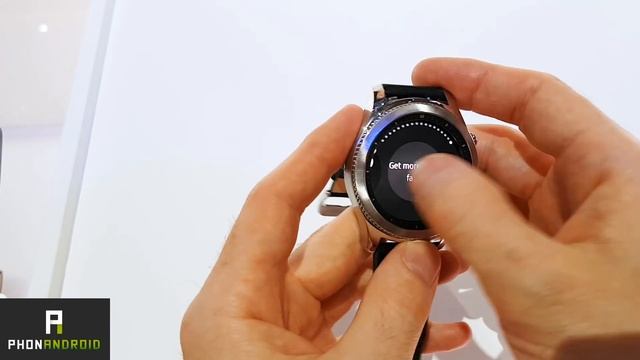 Samsung Gear S3 Classic : Prise en main (Hands on) смотреть онлайн