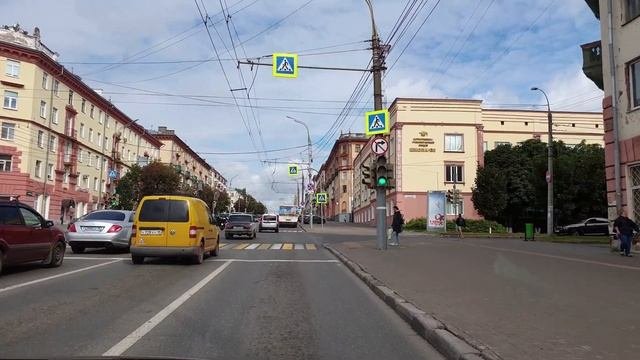 город #Ижевск улица Пушкинская Izhevsk City Pushkinskaya Street [4K]