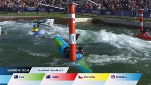 Women's Kayak Cross Highlights / 2023 ICF Canoe-Kayak Slalom World Cup Vaires Sur Marne Paris Franc