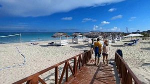 2.  Варадеро (Куба). Первый пляжный день,  26 09 2021г