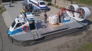 Судоверфь ПАРМА | # Грузовой катер на воздушной подушке N23gr стр.35 | HOVERCRAFT