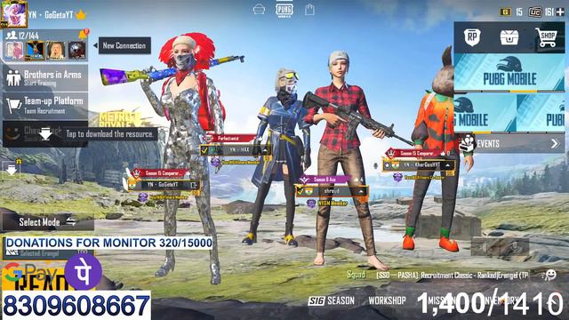 PUBG MOBILE LIVE,(HINDI, BENGALI & TELEGU),METRO ROYALE, PUBG INDIA COMING SOON, #GOGETA GAMING. смотреть онлайн