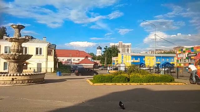 Наро-Фоминск площадь возле торгового центра Заречье смотреть онлайн