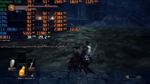 DARK SOULS 3 on i3 7020U, 8gb ram, AMD Radeon 530, Fps Benchmark