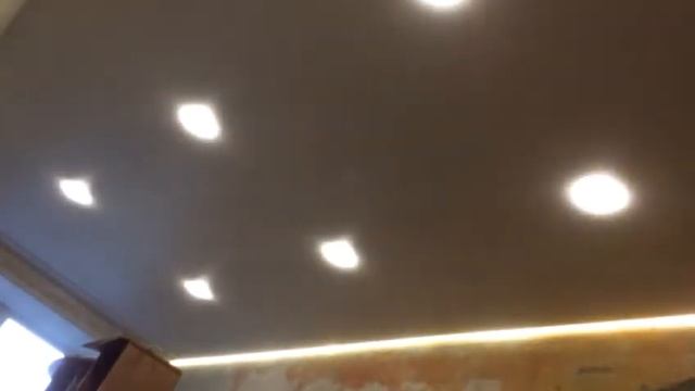 натяжной потолок с подсветкой Smart Company смотреть онлайн