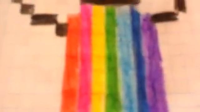 Моя тетрадь для рисования по клеточкам... смотреть онлайн