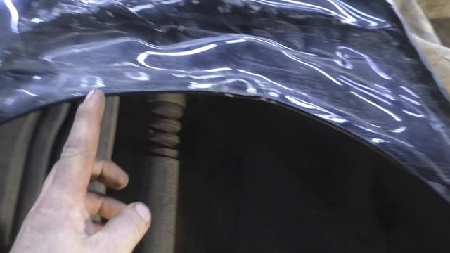 Volkswagen Polo 2016 правое заднее крыло, подготовка к сварке смотреть онлайн