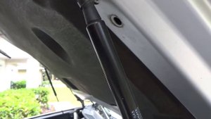 lexus gx 460-hood supports/lift struts replacement