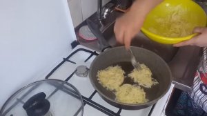 Драники картофельные с фаршем!