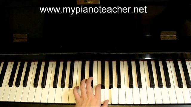 C Harmonic Minor Scale смотреть онлайн