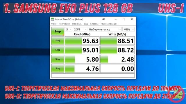 "Дорогая" карточка памяти с Aliexpress. Быстрый тест. смотреть онлайн
