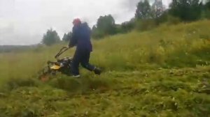 Роторная косилка и мотоблок Хутер 8000