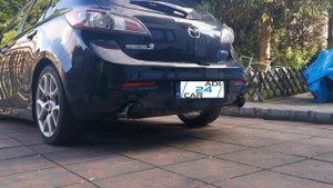 Mazda 3 BL MPS MazdaSpeed | Cold Start | Exhaust system sound