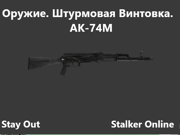 Stay Out Ак74М