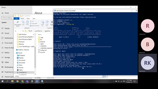 Azure DevOps - Creating Private Agent pool and Adding Agents смотреть онлайн