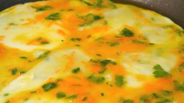 Оригинальный яичный рулет