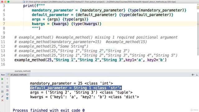 (Learn Programming With Python) 131-Tip 6-Methods and Arguments-Keyword Arguments