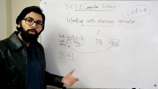 Working with division operator | 2nd year computer chapter 9 | ICS Part 2