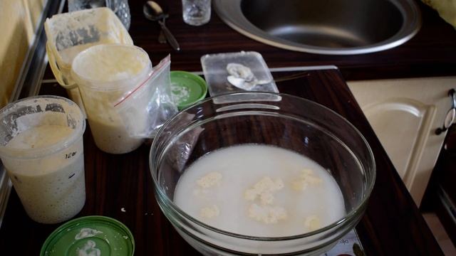 Замес теста на закваске для хлеба смотреть онлайн